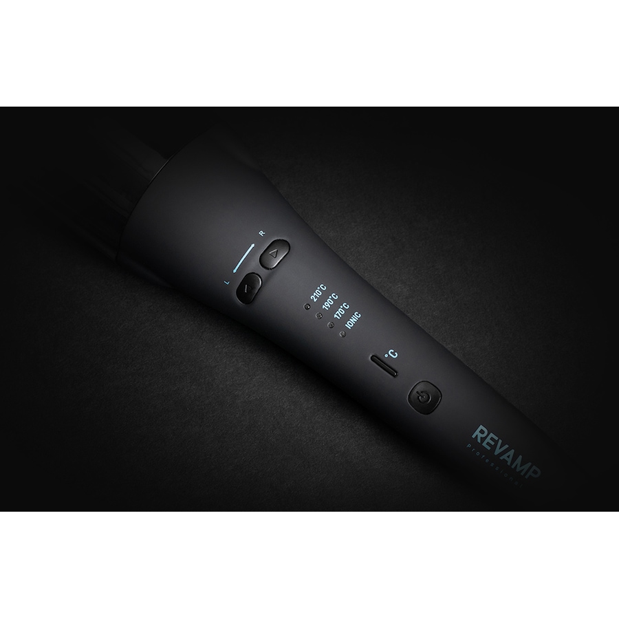 Image 714243_ALTMORE6.jpg, Product 714-243 / Price $149.99, Revamp Progloss Hollywood Wave, Curl & Advanced Shine Automatic Rotating Curler from Revamp on TSC.ca's Beauty department