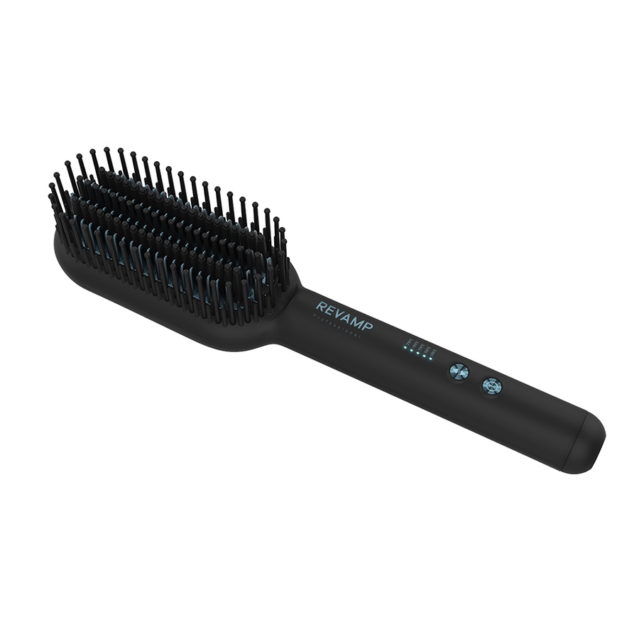 Image 714244_ALTMORE1.jpg, Product 714-244 / Price $139.99, Revamp Progloss Deepform Ceramic Straightening Brush from Revamp on TSC.ca's Beauty department