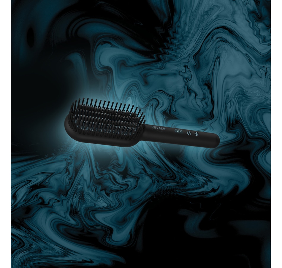 Image 714244_ALTMORE17.jpg, Product 714-244 / Price $139.99, Revamp Progloss Deepform Ceramic Straightening Brush from Revamp on TSC.ca's Beauty department