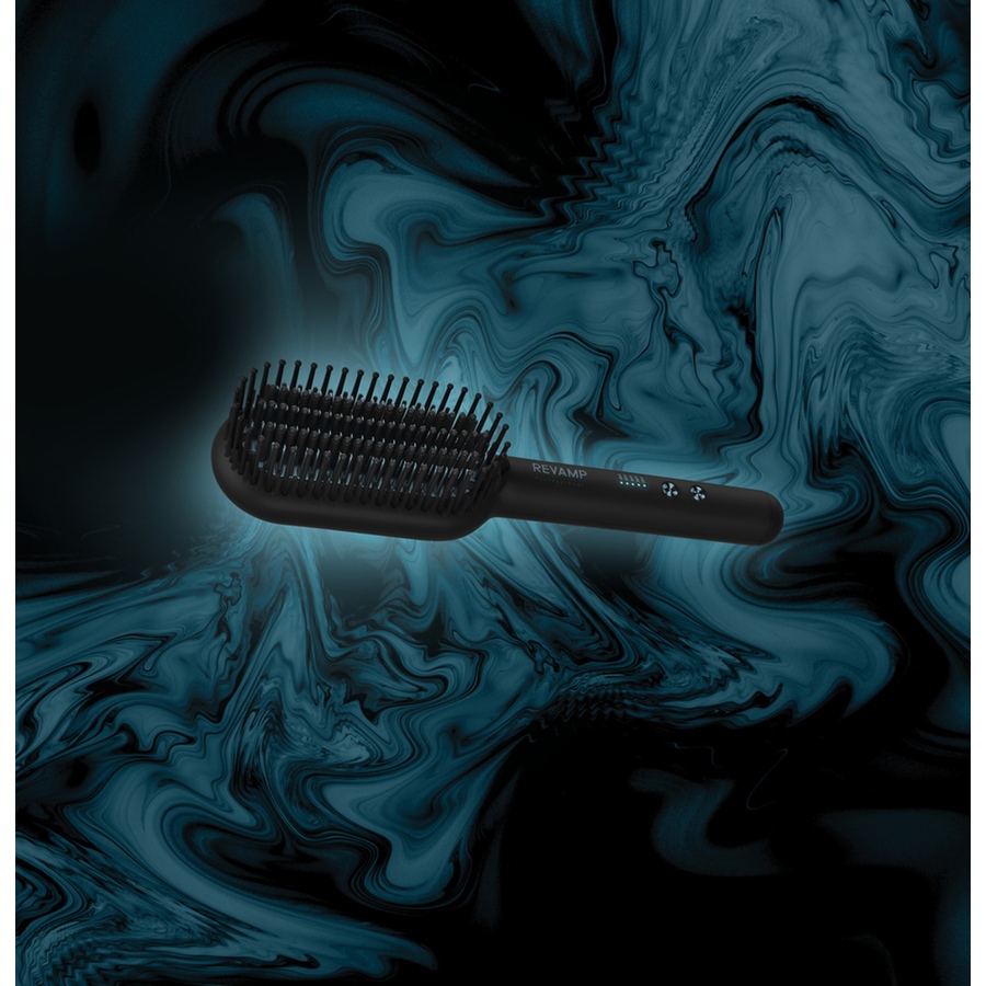 Image 714244_ALTMORE17.jpg, Product 714-244 / Price $139.99, Revamp Progloss Deepform Ceramic Straightening Brush from Revamp on TSC.ca's Beauty department