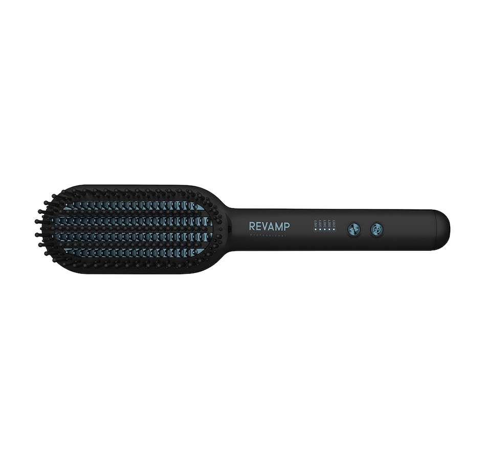 Image 714244_ALTMORE3.jpg, Product 714-244 / Price $139.99, Revamp Progloss Deepform Ceramic Straightening Brush from Revamp on TSC.ca's Beauty department