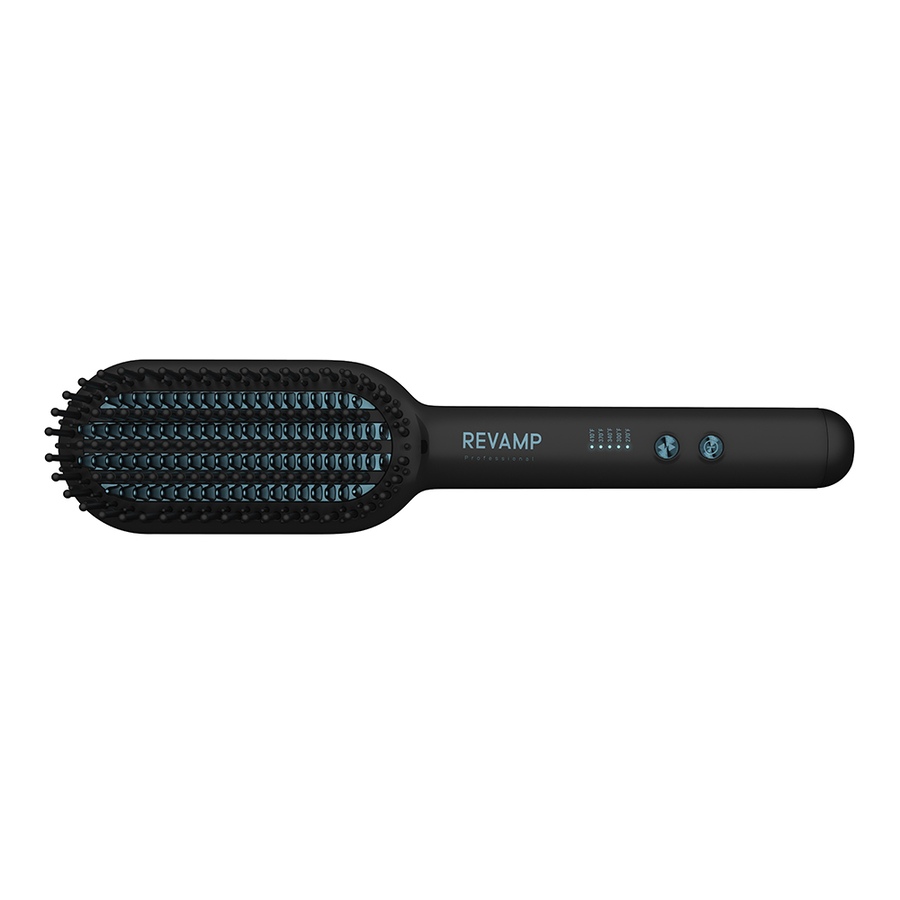 Image 714244_ALTMORE3.jpg, Product 714-244 / Price $139.99, Revamp Progloss Deepform Ceramic Straightening Brush from Revamp on TSC.ca's Beauty department