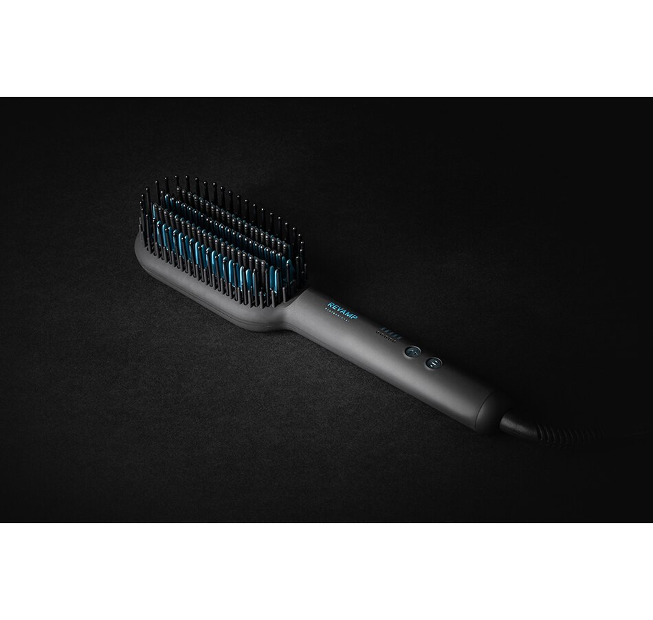 Image 714244_ALTMORE7.jpg, Product 714-244 / Price $139.99, Revamp Progloss Deepform Ceramic Straightening Brush from Revamp on TSC.ca's Beauty department