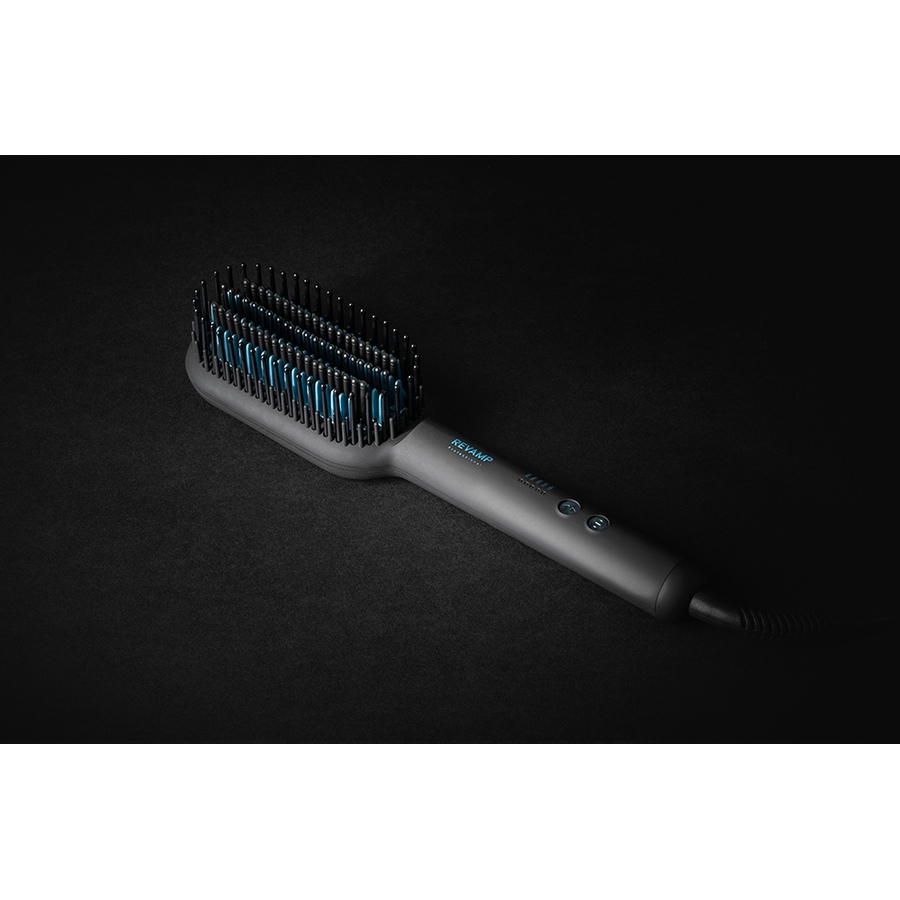 Image 714244_ALTMORE7.jpg, Product 714-244 / Price $139.99, Revamp Progloss Deepform Ceramic Straightening Brush from Revamp on TSC.ca's Beauty department