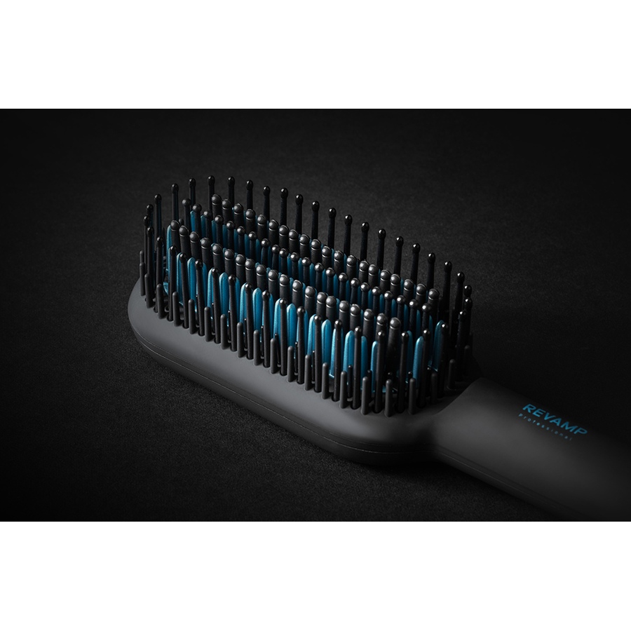 Image 714244_ALTMORE9.jpg, Product 714-244 / Price $139.99, Revamp Progloss Deepform Ceramic Straightening Brush from Revamp on TSC.ca's Beauty department