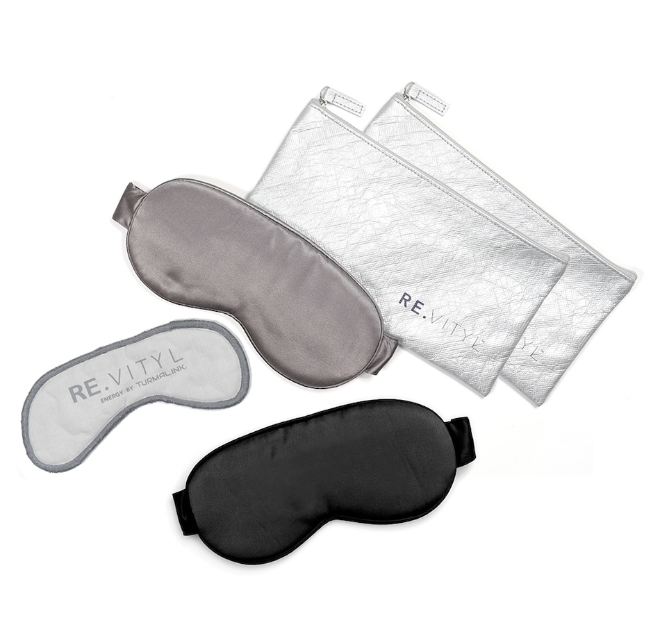 Image 714255.jpg, Product 714-255 / Price $176.00, Re.Vityl Sleep Magic Silk Mask Duo from RE.VITYL™ on TSC.ca's Health & Fitness department