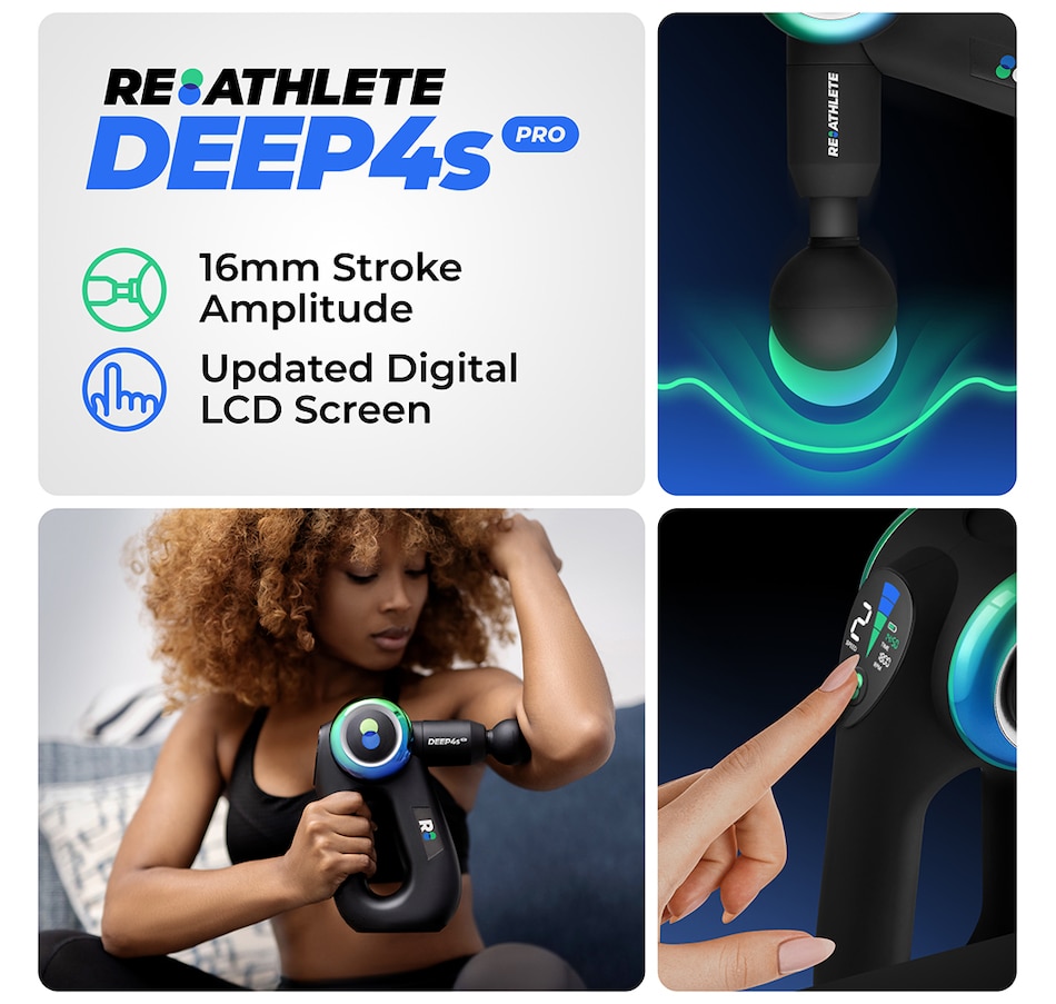 Image 714266_ALTMORE20.jpg, Product 714-266 / Price $399.99, Reathlete Deep4s Pro Percussion Massager from ReAthlete on TSC.ca's Health & Fitness department