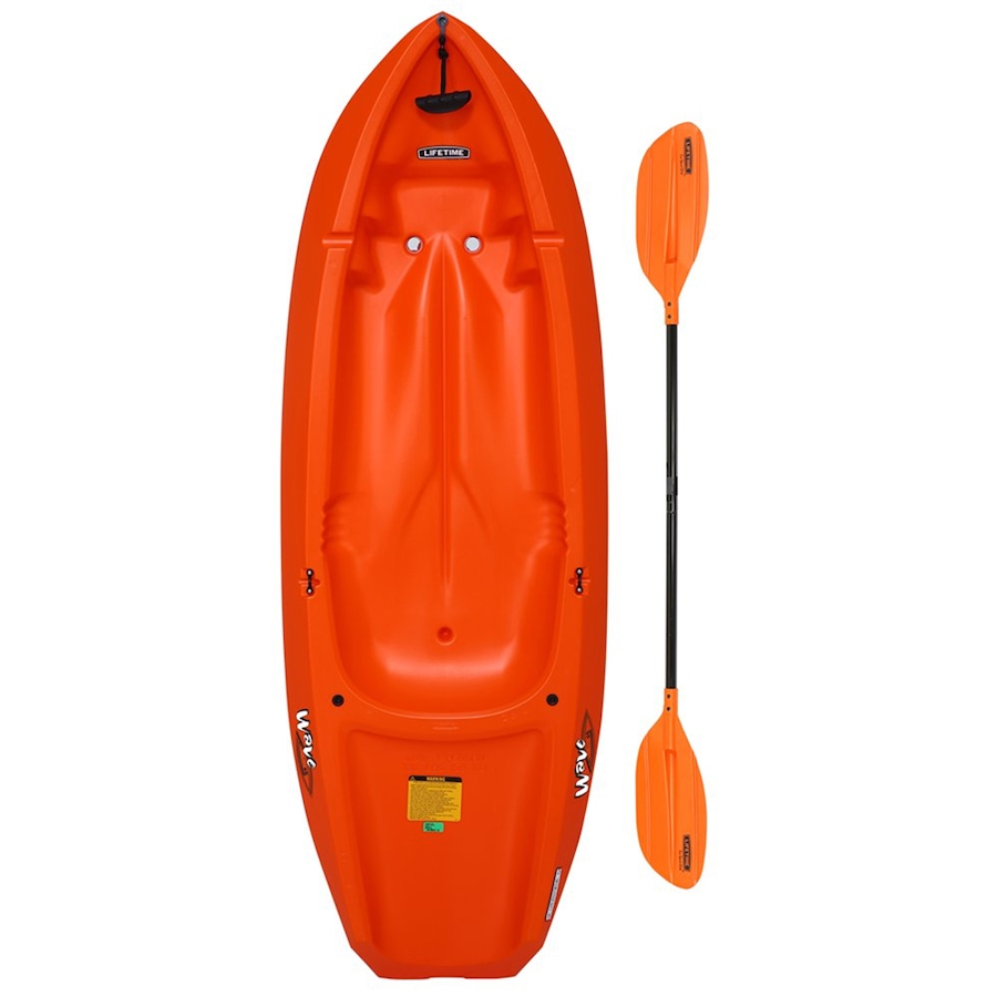 Image 714279_ORA.jpg, Product 714-279 / Price $259.99, Lifetime Wave 6' Youth Kayak with Paddle from Wellness Gadgets on TSC.ca's Health & Fitness department