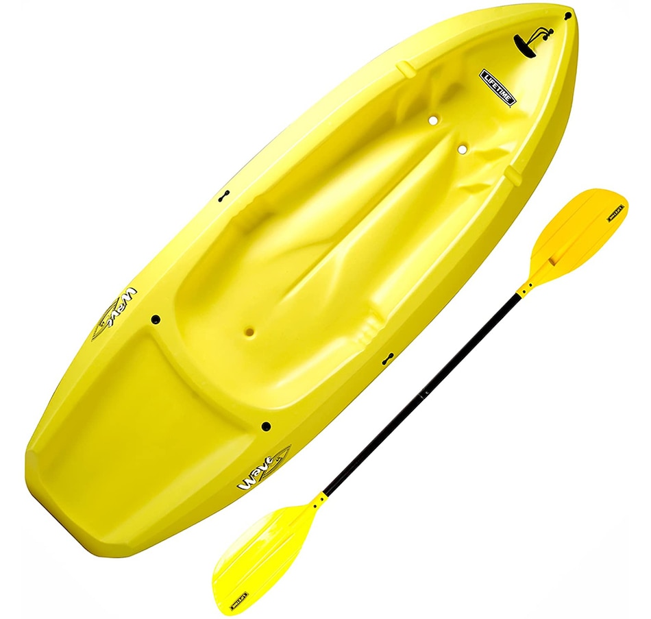 Image 714279_YEL.jpg, Product 714-279 / Price $219.99, Lifetime Wave 6' Youth Kayak with Paddle from Wellness Gadgets on TSC.ca's Health & Fitness department