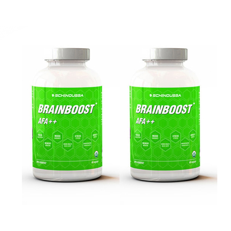 Image 714281.jpg, Product 714-281 / Price $69.99, Schinoussa Brainboost AFA++ Supplement Duo from Schinoussa on TSC.ca's Health & Fitness department