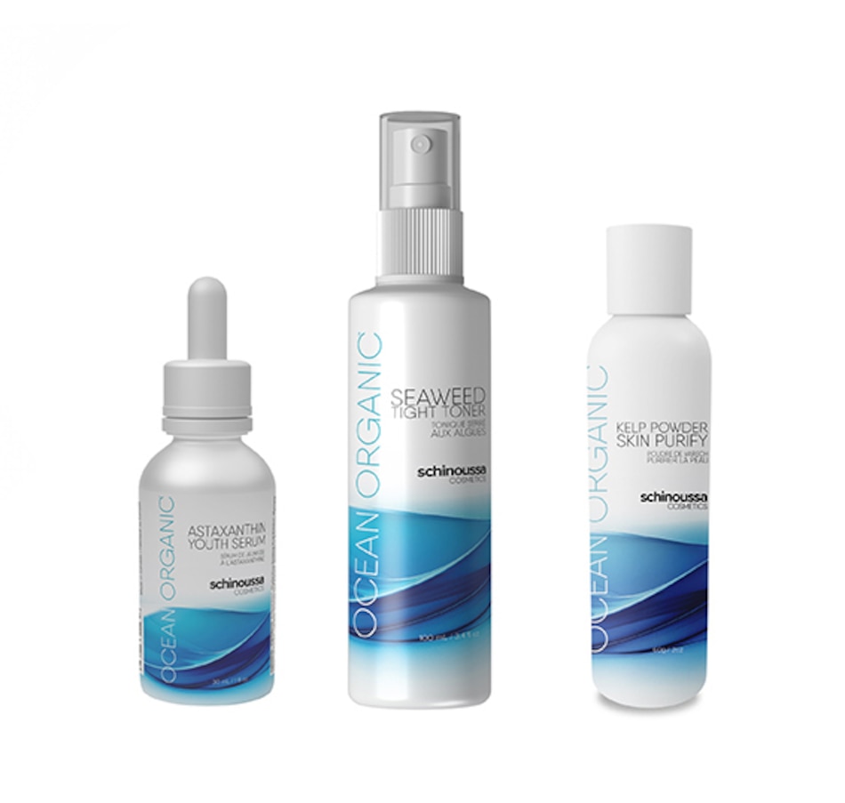 Image 714283.jpg, Product 714-283 / Price $118.00, Schinoussa Cosmetics Ocean Organic Skincare Bundle from Schinoussa  on TSC.ca's Beauty department
