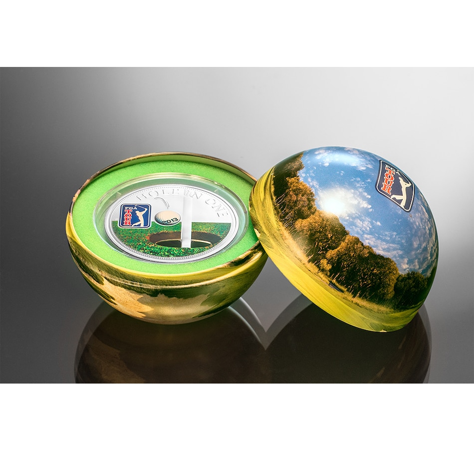 Image 714388_ALTMORE3.jpg, Product 714-388 / Price $159.95, $5 Fine Silver Hole in One Golf Coin from Canadian Coin & Currency on TSC.ca's Coins department