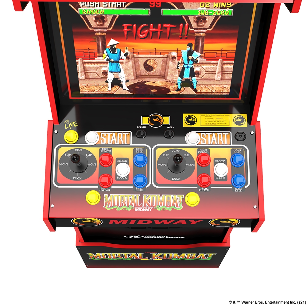 Arcade1Up Midway Legacy Arcade Game Mortal Kombat 30th Anniversary