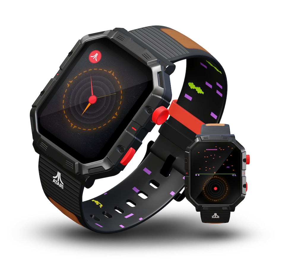 Image 714532.jpg, Product 714-532 / Price $99.99, My Play Watch Atari 2600 Retro Gaming Smartwatch from My Play Watch on TSC.ca's Electronics department