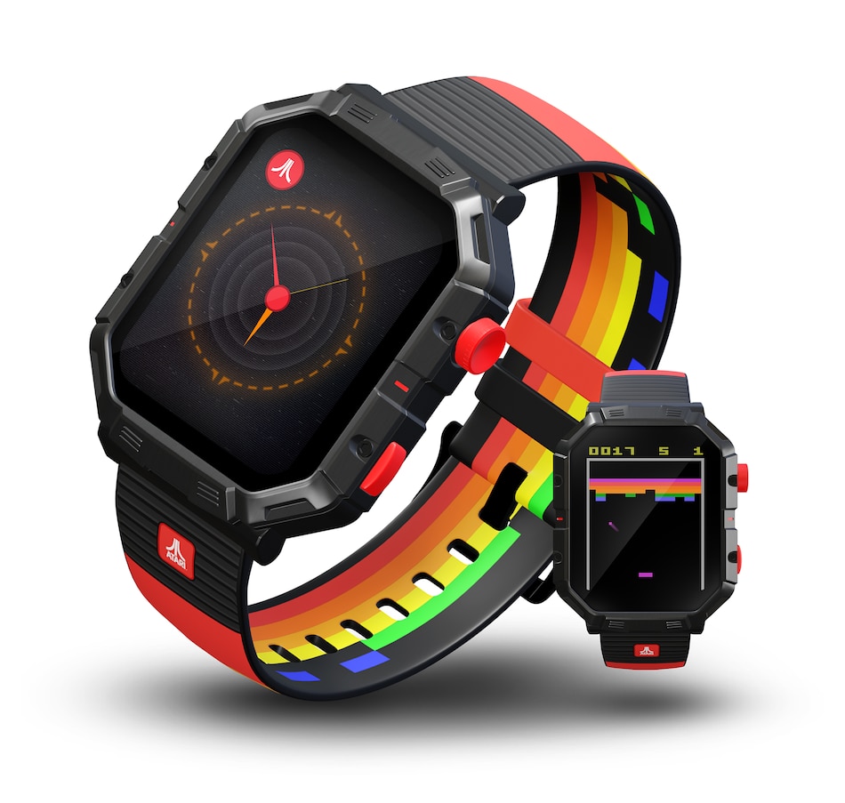 Image 714532_ALTMORE1.jpg, Product 714-532 / Price $99.99, My Play Watch Atari 2600 Retro Gaming Smartwatch from My Play Watch on TSC.ca's Electronics department