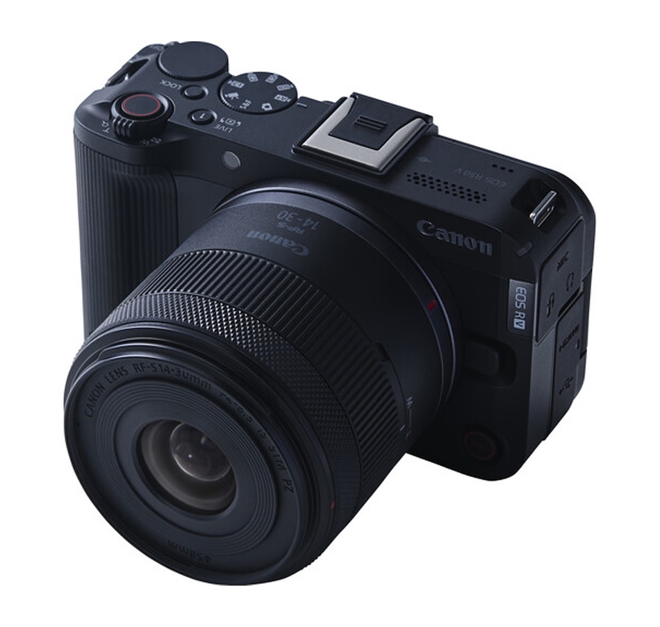 Image 714543_ALTMORE7.jpg, Product 714-543 / Price $1,279.99, Canon EOS R50 V Mirrorless Camera with 14-30mm f/4-6.3 Lens from Canon on TSC.ca's Electronics department