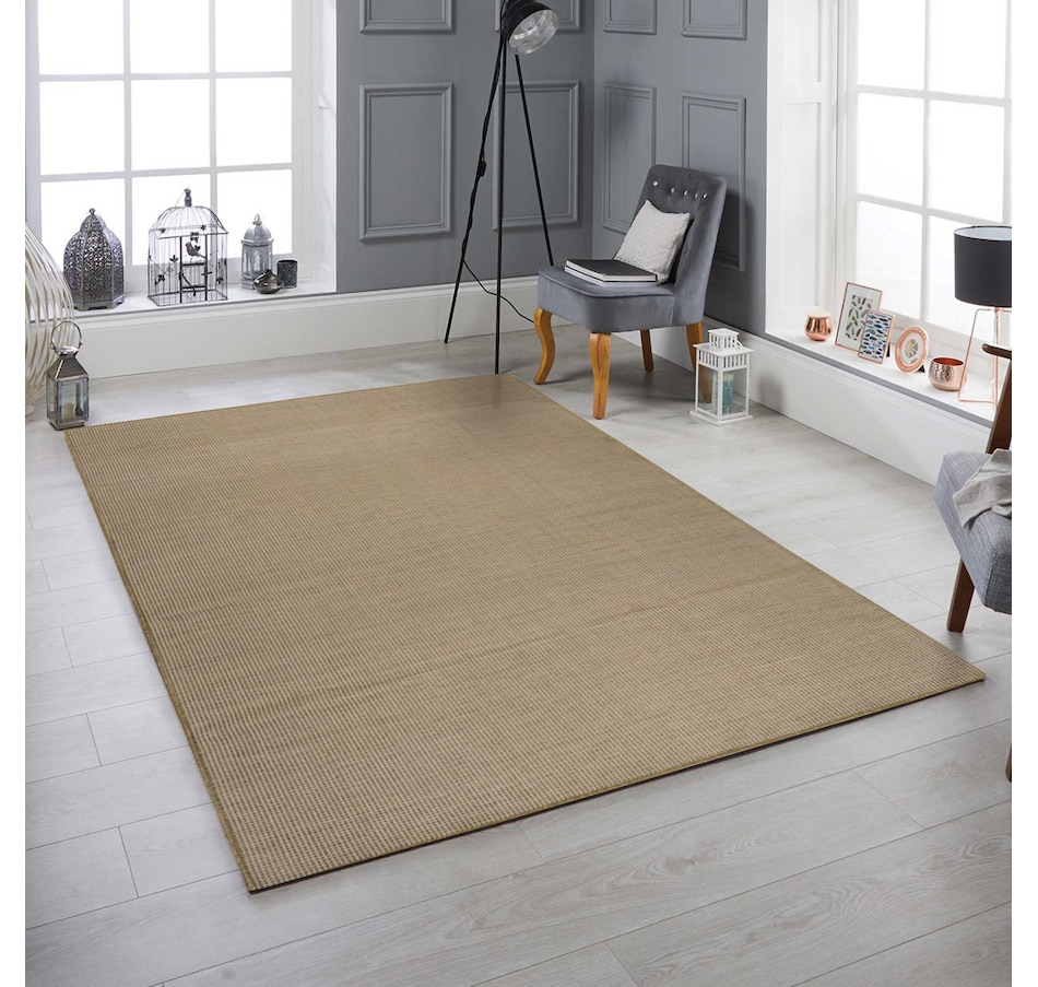 Image 714714_ALTMORE3.jpg, Product 714-714 / Price $102.99, Viana Calypso Collection Quick Dry Solid Khaki Green Indoor Outdoor Rug from Viana Inc on TSC.ca's Home & Garden department