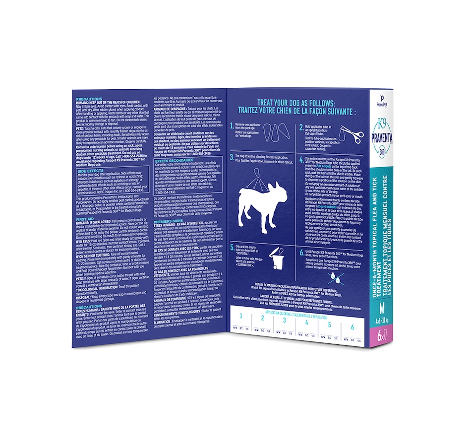 Home & Garden Pet Boutique Dogs Supplies flea/tick Parapet K9