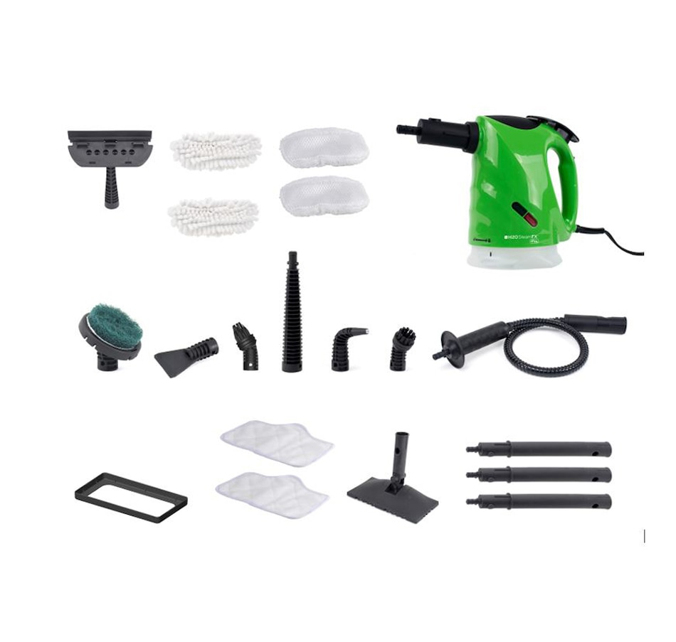 Image 714743.jpg, Product 714-743 / Price $189.99, H2O Steam FX Pro with Deluxe Accessory Cleaning Kit from H2O Cleaning on TSC.ca's Home & Garden department