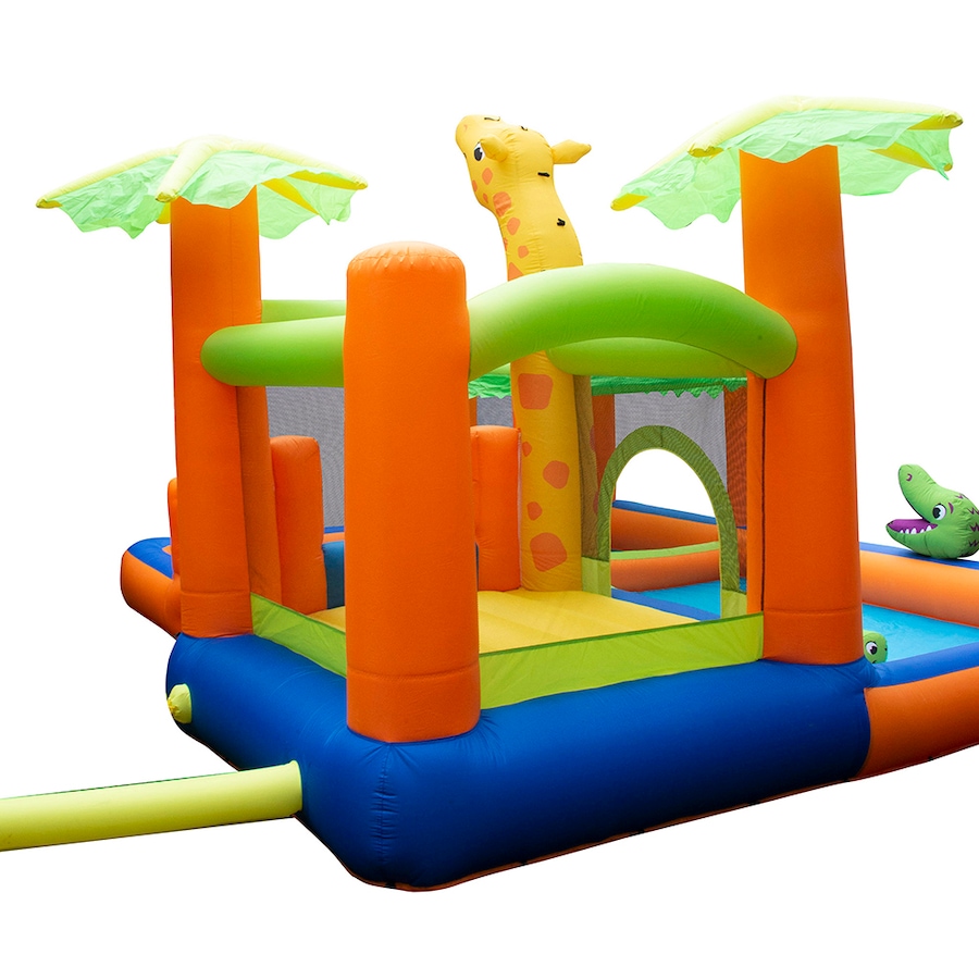 Image 714750_ALTMORE3.jpg, Product 714-750 / Price $479.99, Banzai Giant Inflatable Safari Splash Water Park with Pool, Bouncer and Slide from Banzai on TSC.ca's Home & Garden department