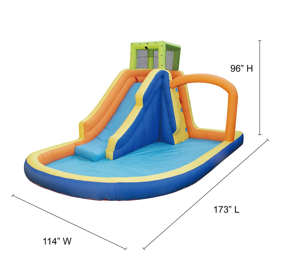 Image 714751_ALTMORE1.jpg, Product 714-751 / Price $679.99, Banzai Giant Inflatable Splash Falls Water Park with Pool, Bouncer and Sprinkler from Banzai on TSC.ca's Home & Garden department