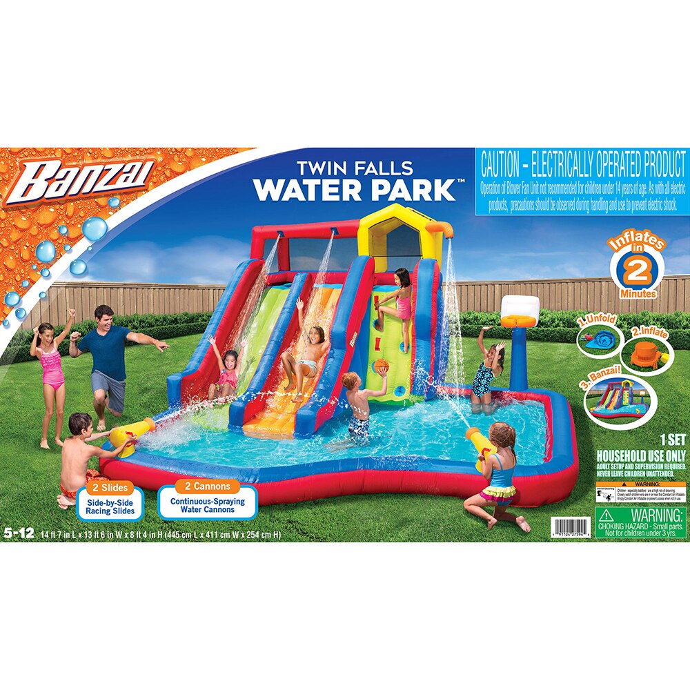 kahuna twin falls water slide