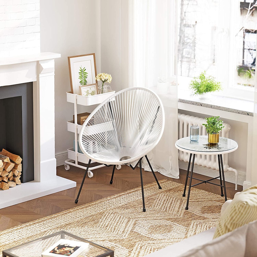 Image 714757_ALTMORE2.jpg, Product 714-757 / Price $429.99, Songmics 3-Piece Acapulco Patio Furniture Set (white) from Songmics on TSC.ca's Home & Garden department