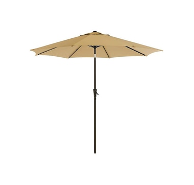 Songmics 7-Foot Outdoor Patio Umbrella (tan)