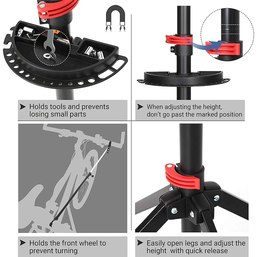 Image 714761_ALTMORE2.jpg, Product 714-761 / Price $99.99, Songmics Quick Release Pro Mechanic Bike Stand from Songmics on TSC.ca's Home & Garden department