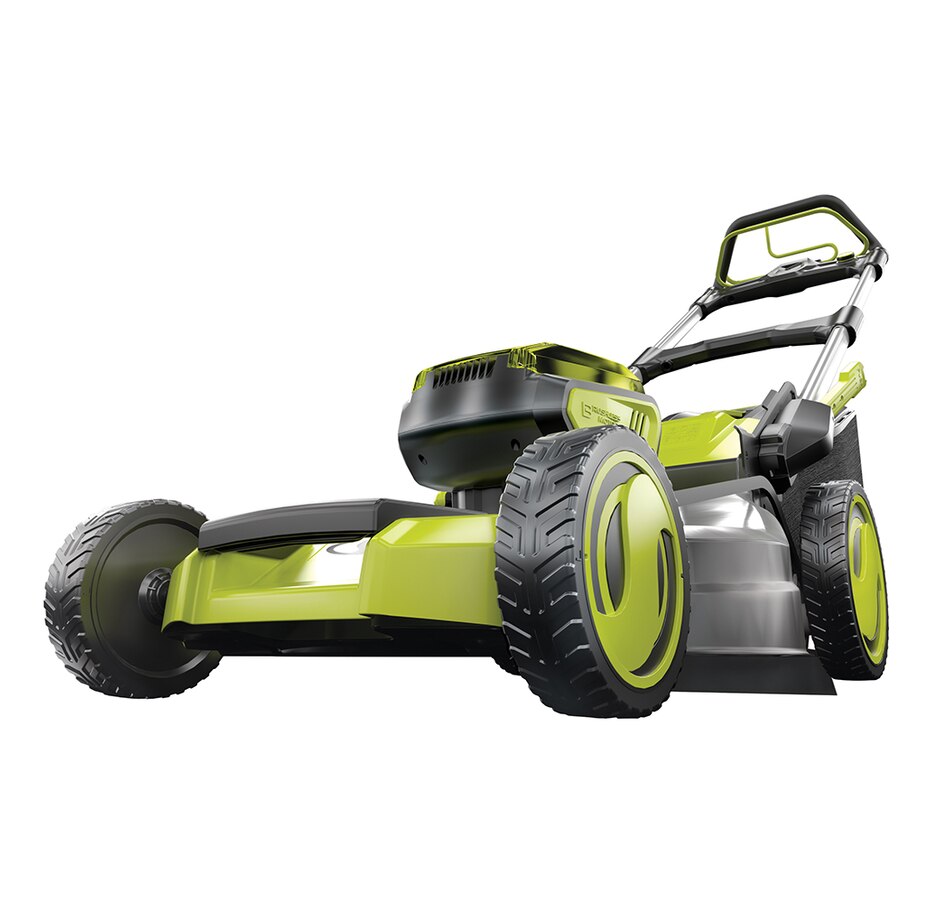 Image 714781.jpg, Product 714-781 / Price $599.99, Sun Joe 48-Volt iON+ Cordless Self-Propelled Lawn Mower With Collection Bag (21") from Snow Joe & Sun Joe on TSC.ca's Home & Garden department