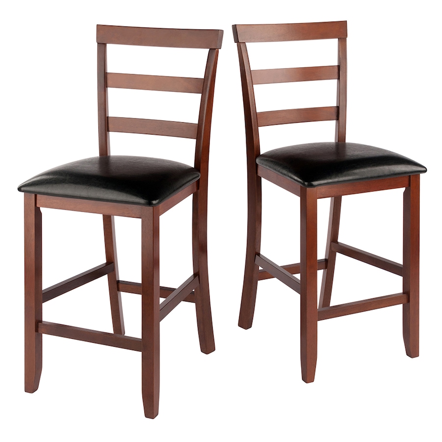 Image 714825.jpg, Product 714-825 / Price $249.99, Winsome Simone 2-Piece Cushion Ladder-Back Counter Stool Set from Winsome on TSC.ca's Home & Garden department
