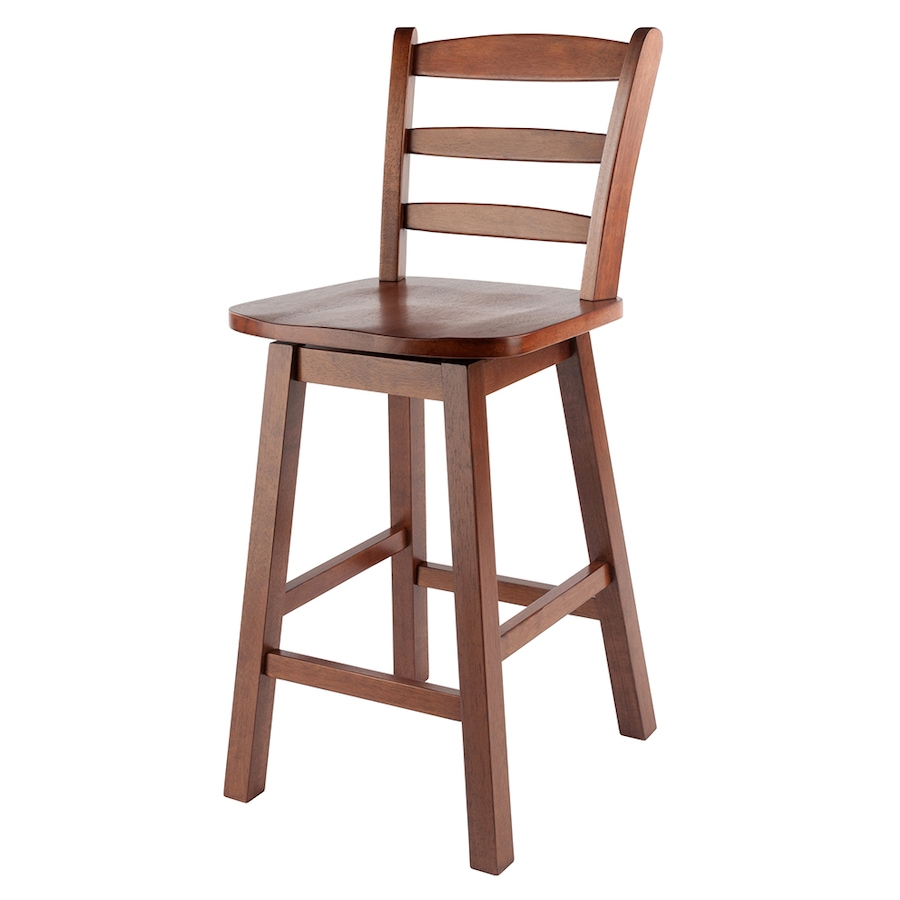 Image 714827.jpg, Product 714-827 / Price $129.99, Winsome Scalera Ladder-Back Swivel Seat Counter Stool from Winsome on TSC.ca's Home & Garden department