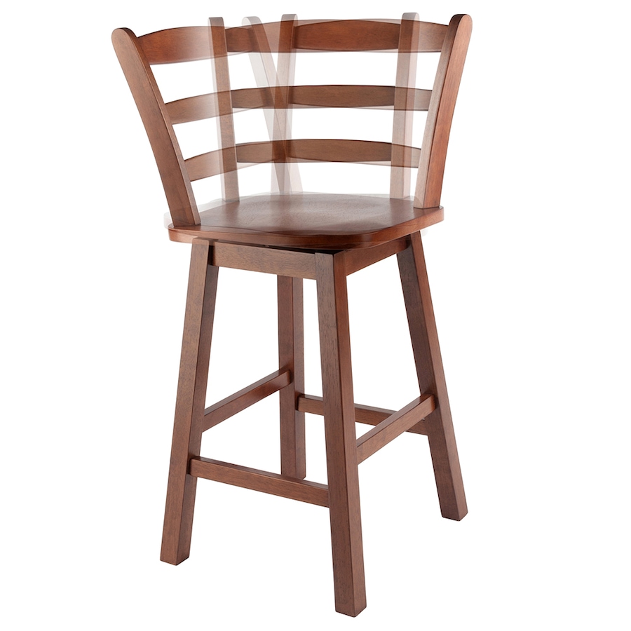 Image 714827_ALTMORE1.jpg, Product 714-827 / Price $129.99, Winsome Scalera Ladder-Back Swivel Seat Counter Stool from Winsome on TSC.ca's Home & Garden department
