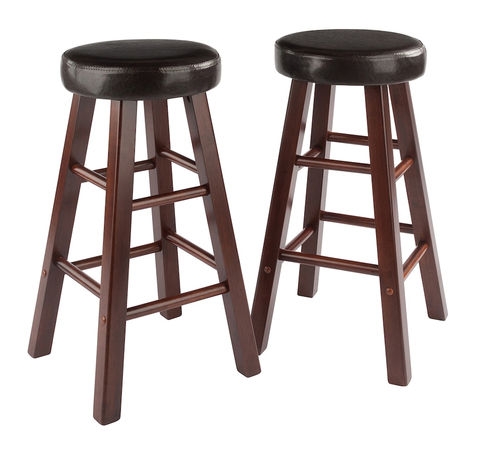 Image 714828.jpg, Product 714-828 / Price $124.99, Winsome Maria 2-Piece Cushion Seat Counter Stool Set from Winsome on TSC.ca's Home & Garden department