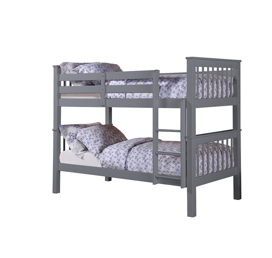 Image 714854_GRY.jpg, Product 714-854 / Price $503.99, Titus - 39"/39" Wood Bunk Bed from Titus Furniture on TSC.ca's Home & Garden department