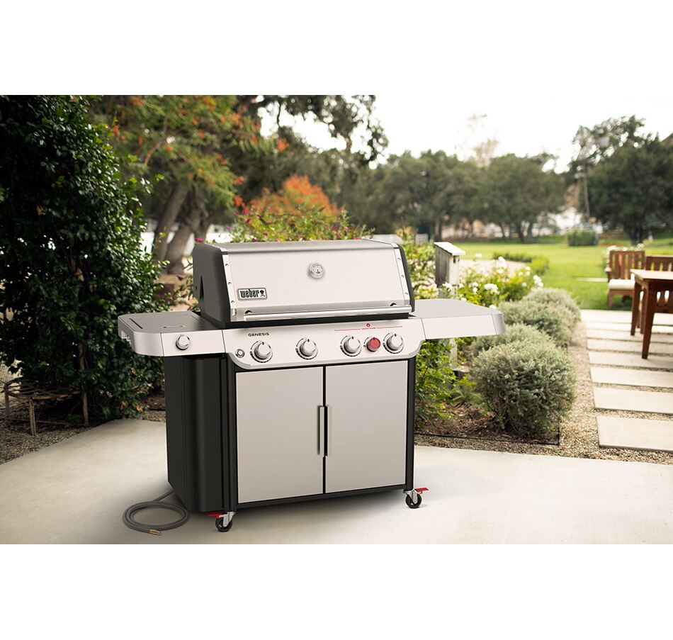 Home And Garden Outdoor Living Outdoor Dining And Entertaining Bbq And Smokers Weber Genesis S 7123