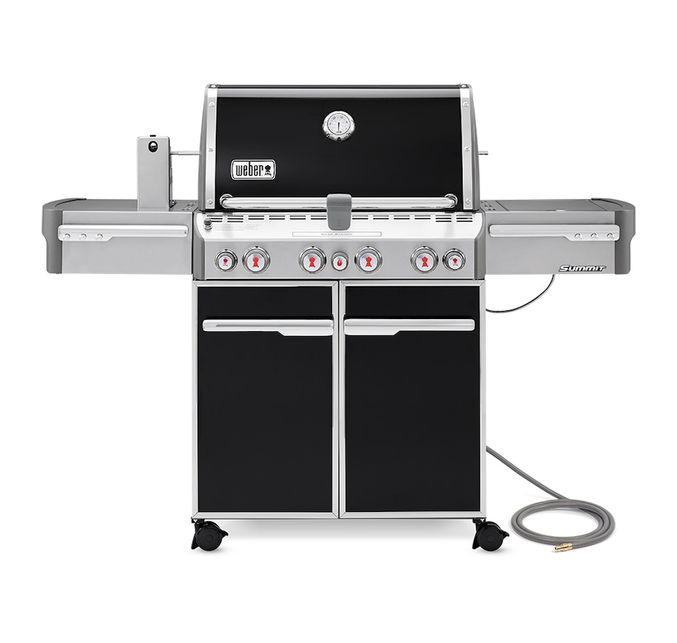 Image 714933.jpg, Product 714-933 / Price $3,499.00, Weber Summit E-470 Gas Grill (Black, Natural Gas) from Weber on TSC.ca's Home & Garden department