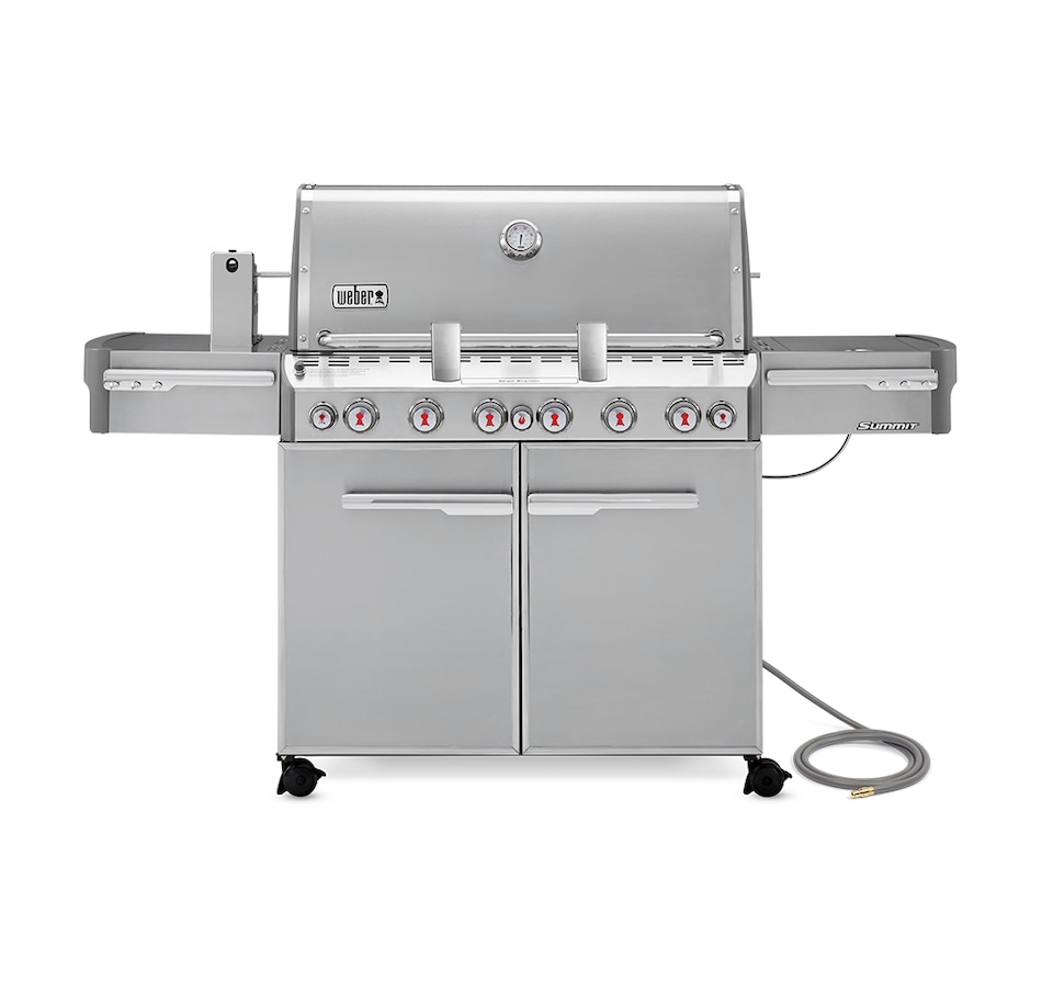 Image 714939.jpg, Product 714-939 / Price $4,249.00, Weber Summit E-670 Gas Grill (Stainless Steel, Natural Gas) from Weber on TSC.ca's Home & Garden department