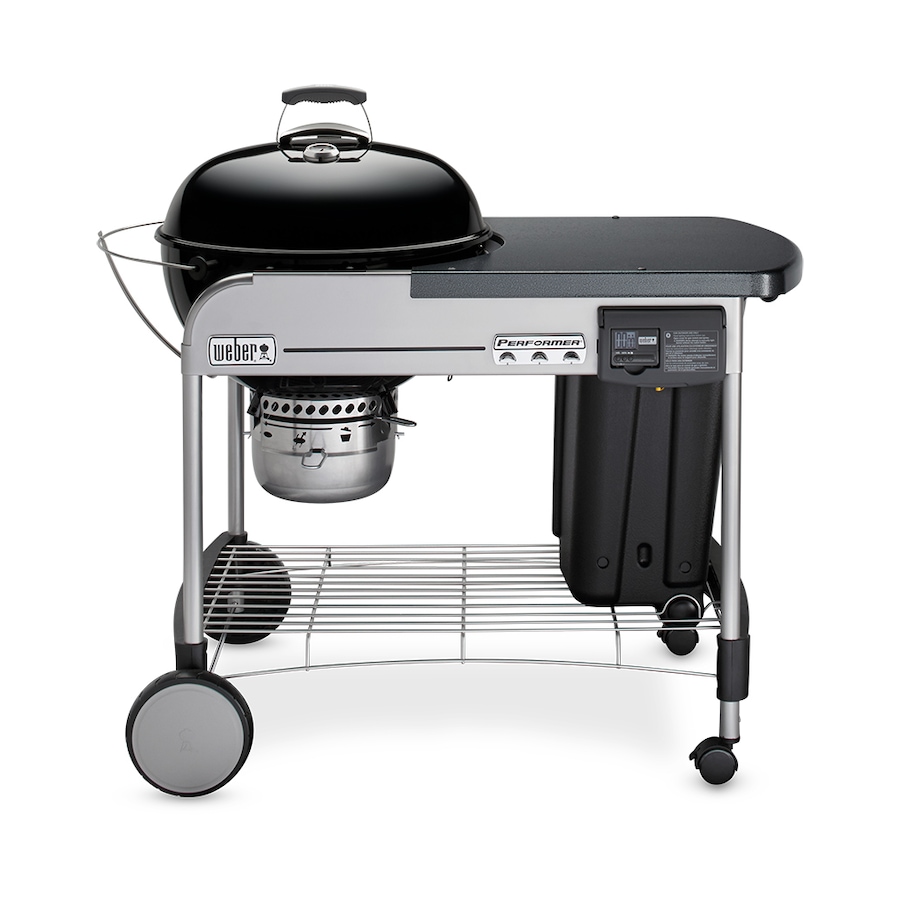 Image 714962_BLK.jpg, Product 714-962 / Price $689.00 - $709.00, Weber Performer Deluxe 22" Charcoal Grill from Weber on TSC.ca's Home & Garden department