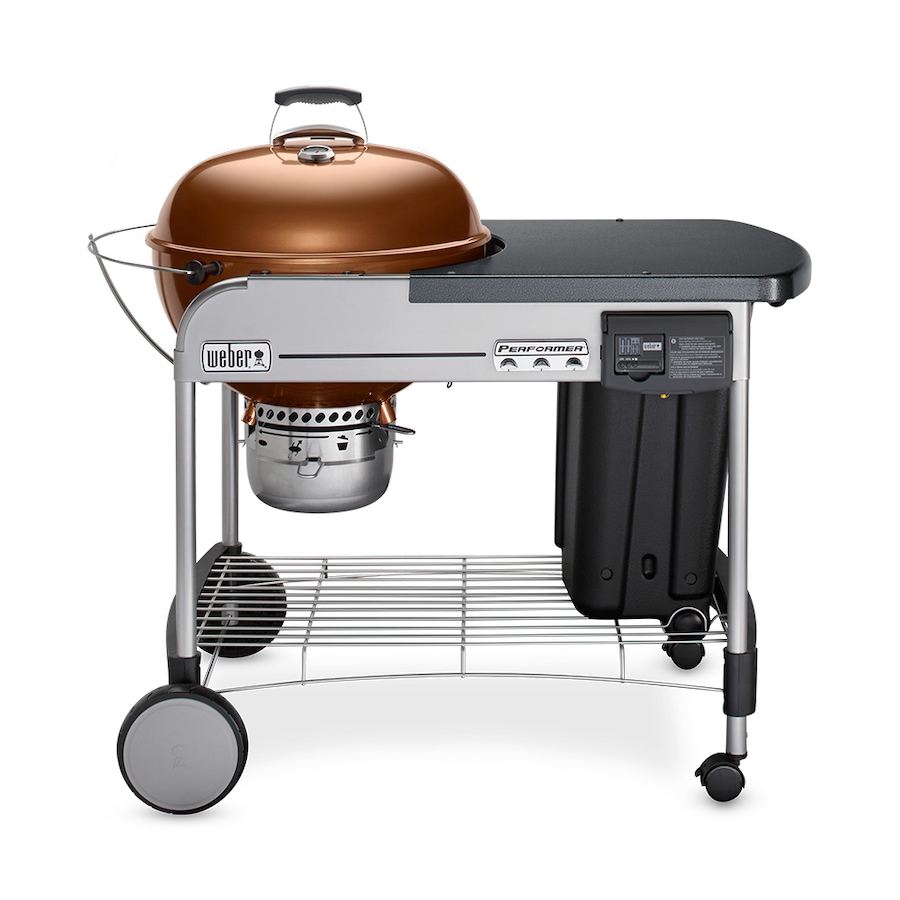 Image 714962_COP.jpg, Product 714-962 / Price $689.00 - $709.00, Weber Performer Deluxe 22" Charcoal Grill from Weber on TSC.ca's Home & Garden department