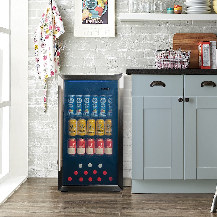 Image 715085_ALTMORE1.jpg, Product 715-085 / Price $469.99, Danby 3.1 cu. ft. Free-Standing Beverage Centre in Stainless Steel from Danby on TSC.ca's Kitchen department