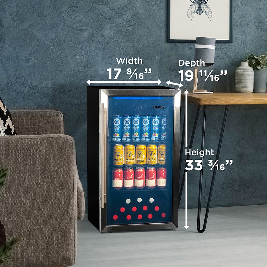 Image 715085_ALTMORE2.jpg, Product 715-085 / Price $469.99, Danby 3.1 cu. ft. Free-Standing Beverage Centre in Stainless Steel from Danby on TSC.ca's Kitchen department
