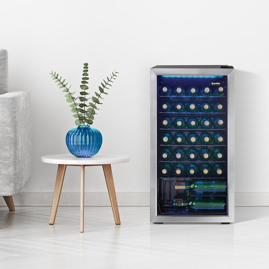 Image 715086_ALTMORE1.jpg, Product 715-086 / Price $449.99, Danby 36-Bottle Free-Standing Wine Cooler in Stainless Steel from Danby on TSC.ca's Kitchen department