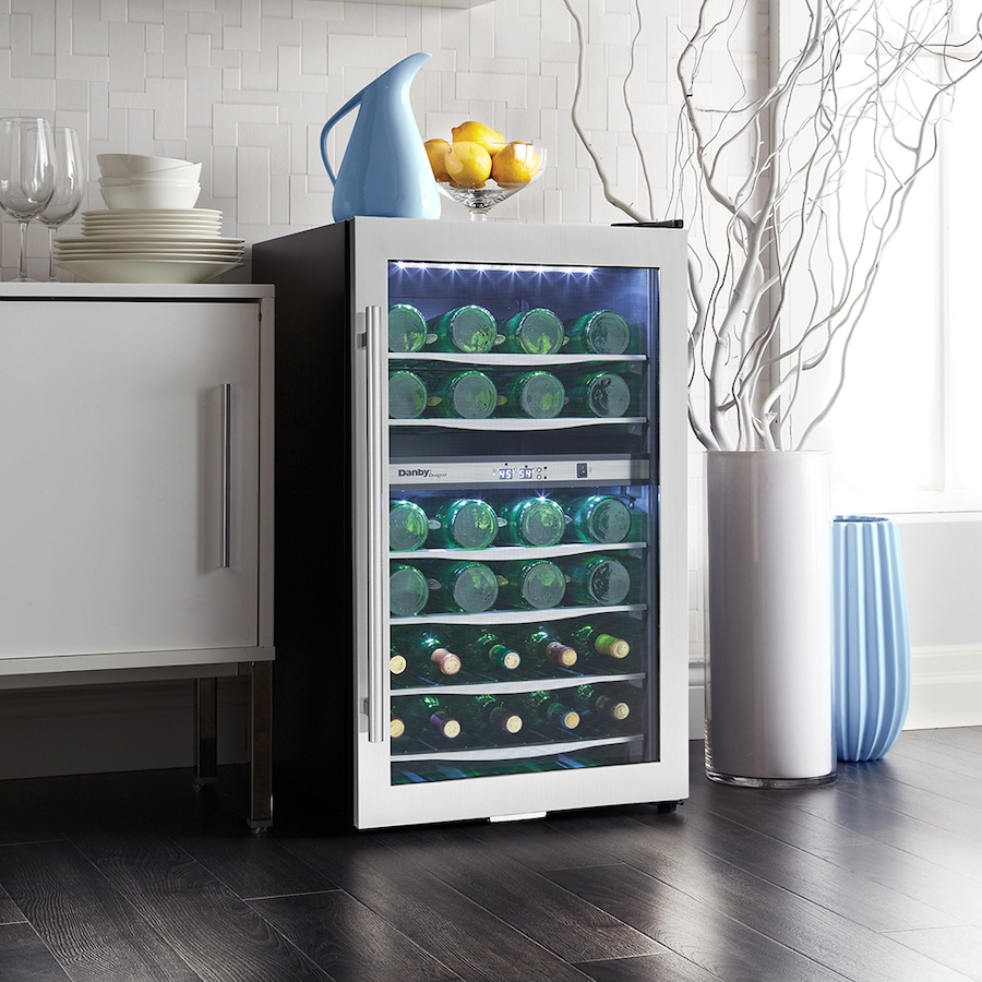 Image 715088_ALTMORE1.jpg, Product 715-088 / Price $719.99, Danby 38-Bottle Free-Standing Wine Cooler in Stainless Steel from Danby on TSC.ca's Kitchen department
