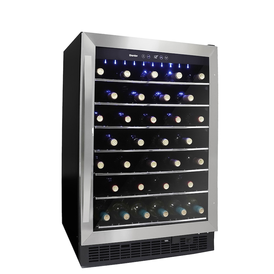 Image 715089.jpg, Product 715-089 / Price $949.99, Danby 60-Bottle Built-In Wine Cooler in Black Stainless Steel from Danby on TSC.ca's Kitchen department