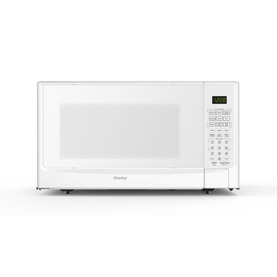 Image 715098.jpg, Product 715-098 / Price $179.99, Danby Designer 1.4 cu. ft. Sensor (Cooking) Microwave in White from Danby on TSC.ca's Kitchen department
