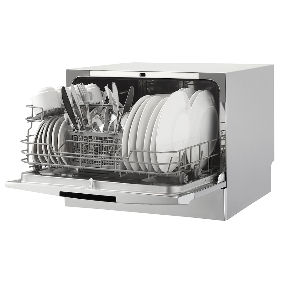 Image 715122_ALTMORE6.jpg, Product 715-122 / Price $439.99, Danby 6-Place-Setting Countertop Dishwasher in Silver from Danby on TSC.ca's Kitchen department