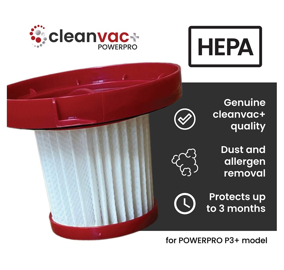 Image 715162_ALTMORE3.jpg, Product 715-162 / Price $25.00, Smart Living Cleanvac+ PowerPro HEPA Filter from Smart Living on TSC.ca's Home & Garden department