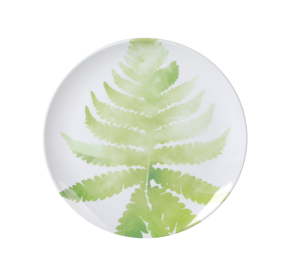 Image 715166_ALTMORE6.jpg, Product 715-166 / Price $49.99, Martha Stewart Fernview 12-Piece Melamine Dinnerware Set (4 Assorted Design Patterns) from Martha Stewart on TSC.ca's Kitchen department