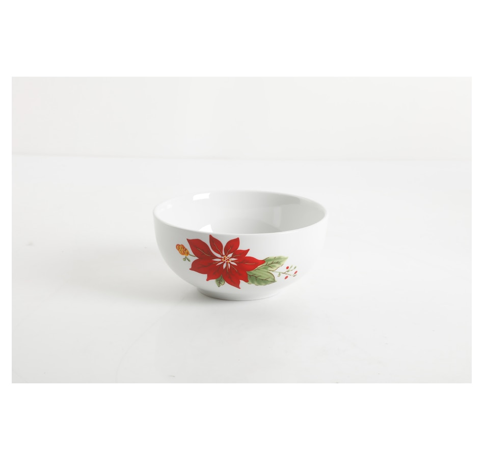Image 715187_ALTMORE4.jpg, Product 715-187 / Price $34.99, Gibson Home Holiday Poinsettia 12-Piece Dinnerware Set from Gibson Dinnerware on TSC.ca's Kitchen department